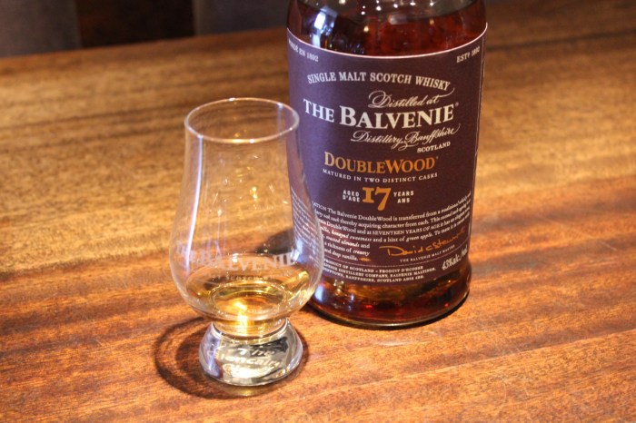 Balvenie 17 year old double barrel