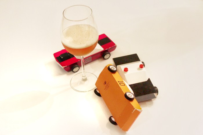 Cars and raspberry beer